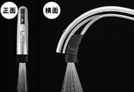 広々シャワー搭載