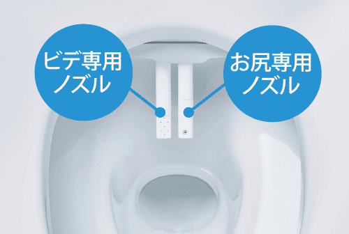 ビデ専用ノズル